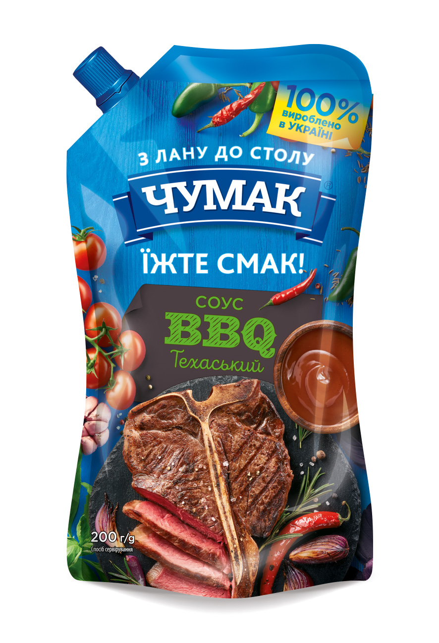 Чумак Соус BBQ Техаський ДП 200г