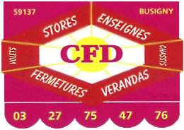 C F D logo