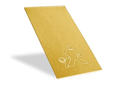 COOKSON PRECIOUS METALS LIMITED 18ct Yellow Gold Solder Panel Easy 2g 100% Recycled Gold