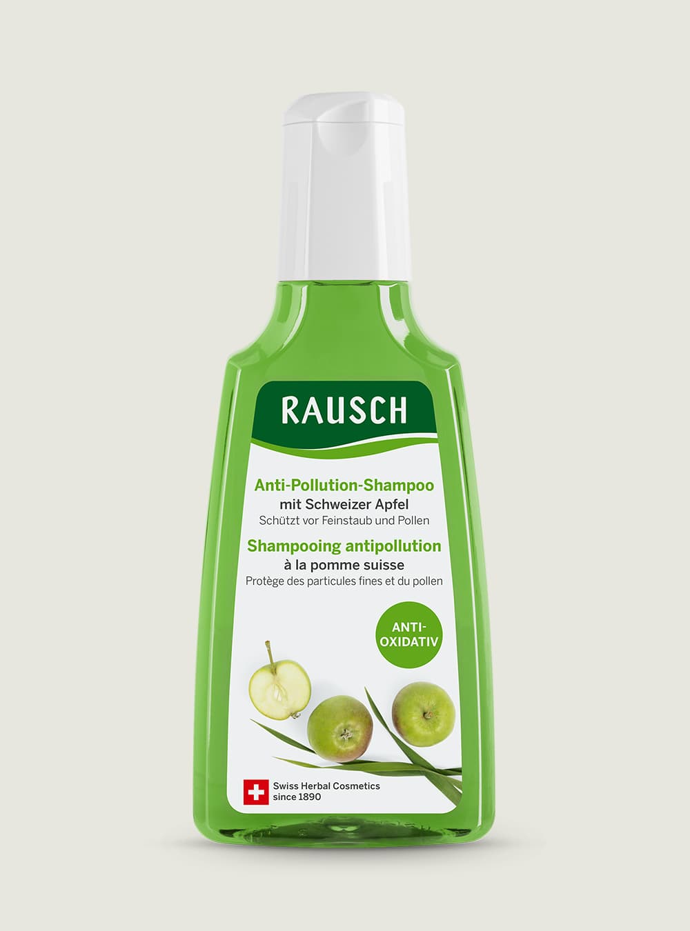 Anti-Pollution-Shampoo mit Schweizer Apfel