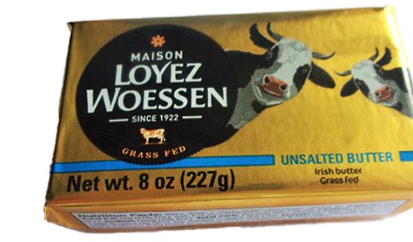 Butter Plaquette Maison Loyez Woessen Export doux 200g/8oz