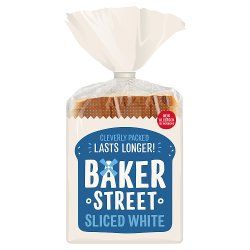 Baker Street White Sliced 550g