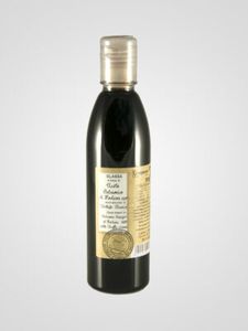Condimento a base di Glassa di Aceto Balsamico di Modena IGP aromatizzato al Tartufo Bianco \ *Condiment based on White Truffle flavoured Balsamic Vinegar of Modena Glaze*