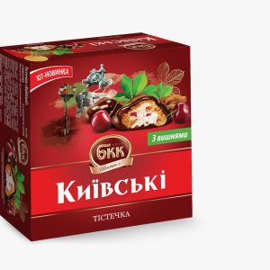 Pastries «Kyivski» with cherries