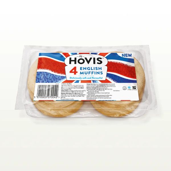 Hovis® 4 English Muffins