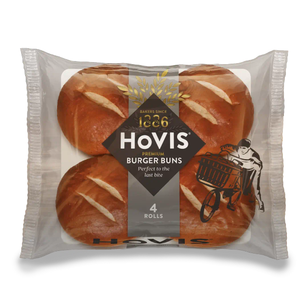 Hovis® 4 Premium Burger Buns