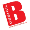 B DESIGN logo