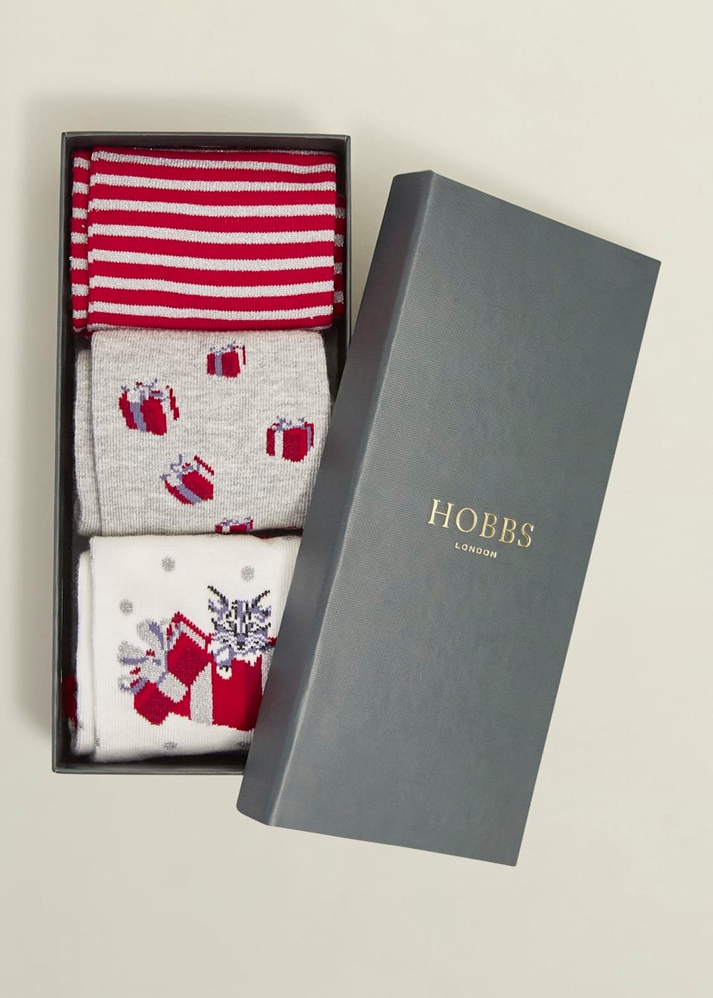 Christmas Cat Sock Set