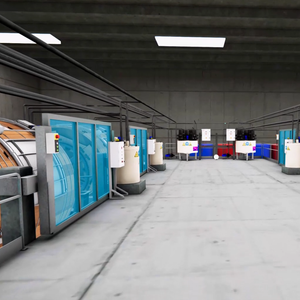 wooden and polypropylene drums, and automation equipment for tanning processes