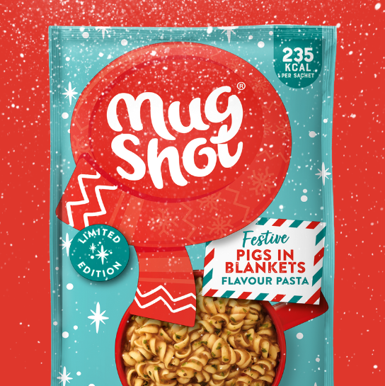Mug Shot Festive Pigs in Blankets Flavour Pasta