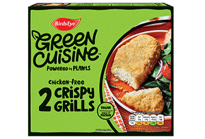 2 Green Cuisine Chicken-Free Crispy Grills