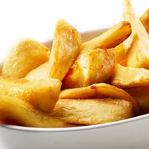 Honey glazed parsnips