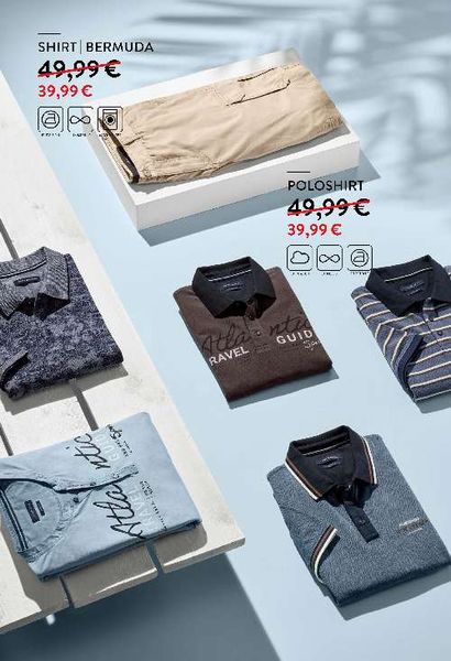 SHIRT BERMUDA, POLOSHIRT