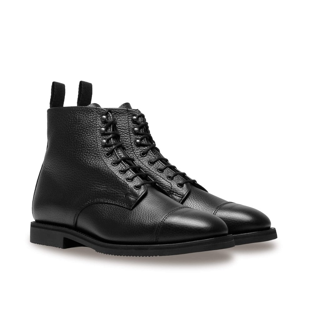 Florence | Mens Cap Derby Boot | Sanders Rubber Sole
