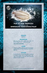 POISSON  Blanc & Tropical