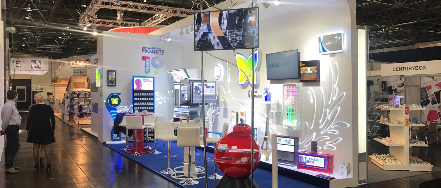 commercial furniture, POSM (Point of Sale Materials), and signage solutions