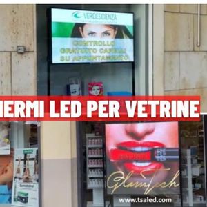 LED Displays and Monitors for Store Windows - LED Screens and Displays for Shops and Showcases