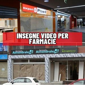 LED video signs and LED screens for pharmacies - Digital LED signs and screens for pharmacy windows