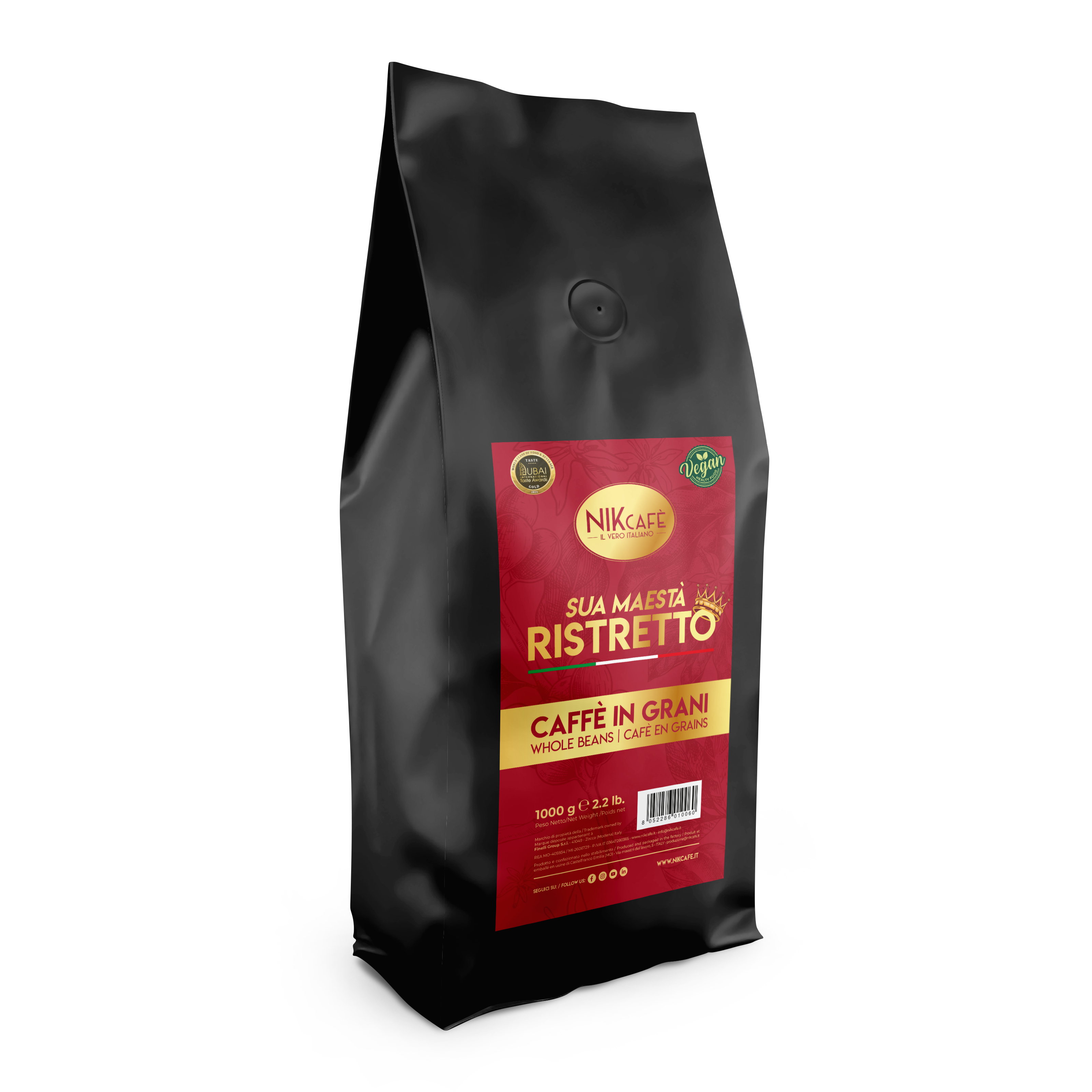 SUA MAESTA' RISTRETTO - Winner of the World Class of Food & Beverage 2024