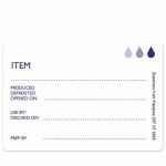 Dissolver Food Product Labels