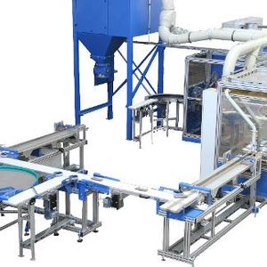 Painting systems with pre- and post-treatment systems