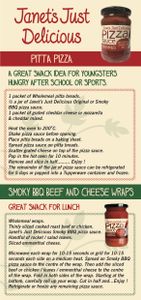 Janet's Just Delicious Smoky BBQ pizza sauce