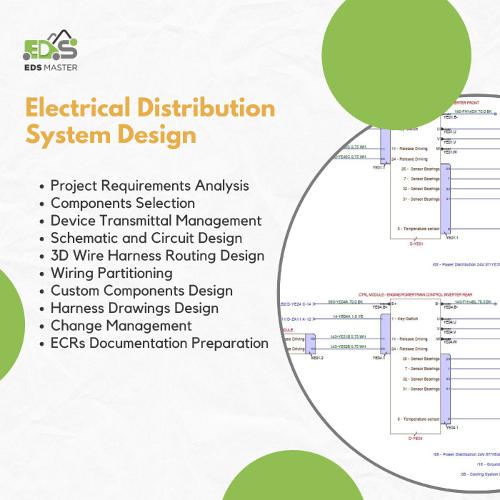 Electrical Wiring Design for the Automotive Industry - Electrical Schematics Design, 3D Routing, and Electrical Wiring Drawings