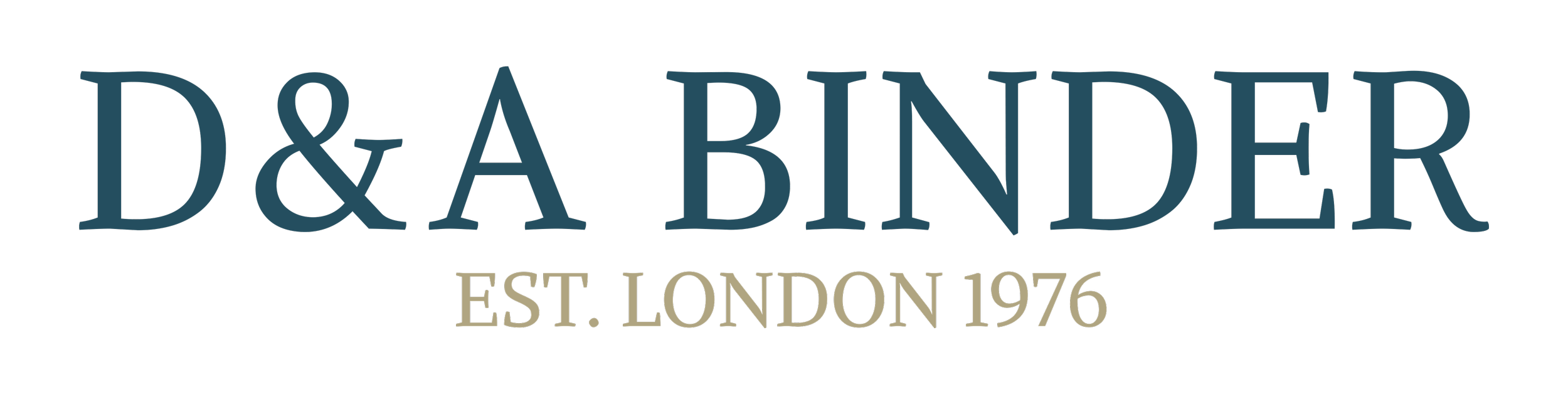 D & A BINDER logo