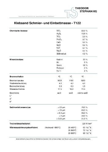 Kleb Sand and Lubricating and Embedding Compound T122