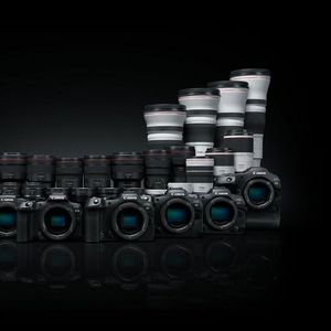EOS R7, EOS R10, EOS R6, EOS R5, EOS R3 and lenses