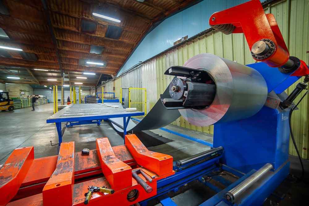 PETRUS curved corrugated sheets