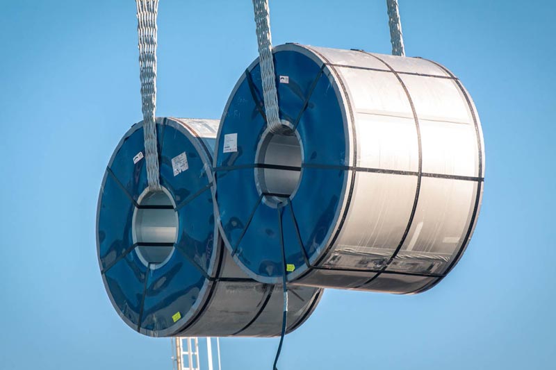 TAMETAL S.A. pickled and oiled hot-rolled steel coils