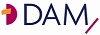 D A M logo