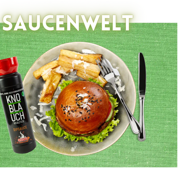 Knoblauch Kräuter Dipsauce