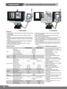 CNC Toolroom Universal Milling Machine