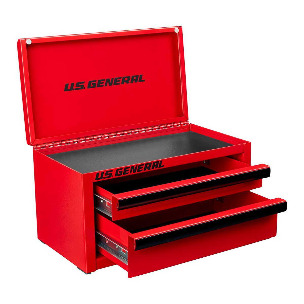 Mini Steel Toolbox, Red