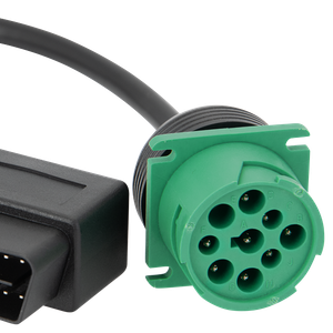OBD-II to 9-pin Right Angle Cable
