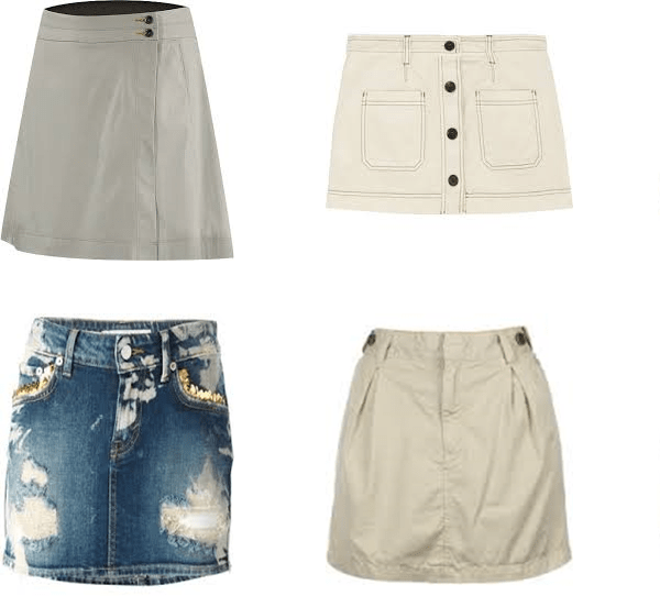 WOMEN SHORT SKIRTS