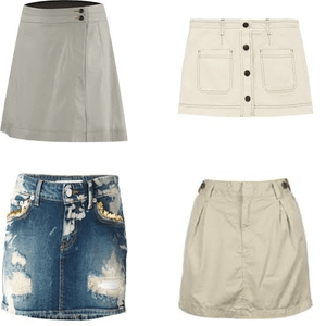 WOMEN SHORT SKIRTS