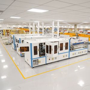 solar cell manufacturing plant