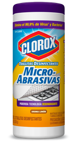 Clorox Toallitas Desinfectantes Micro-Abrasivas
