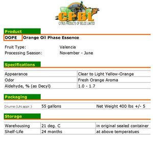 Orange Oil Phase Essence