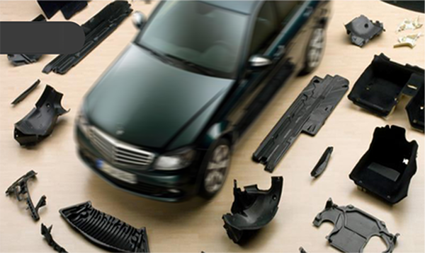 Plastic car parts