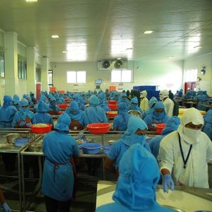 Frozen seafood products
