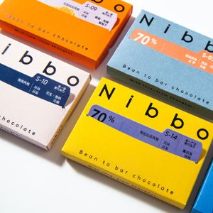 Nibbo Bean to bar chocolate packaging