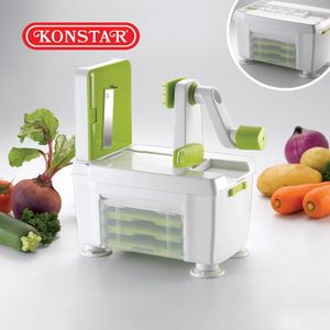 Factory Directly Sell Vegetable Spiralizer Potato Chipper French Fry Cutter Spiralizer 4-Blade Vegetable Slicer