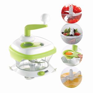 China Manufacturer Egg Whisk Wholesale Kitchen Utensils Multi Functional Food Cutter Chopper Food Processor