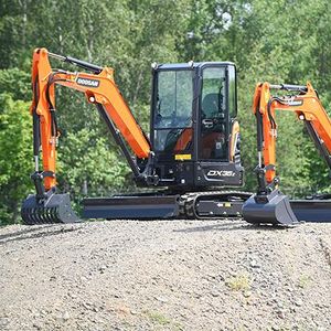 Excavators DX35z and DX27z