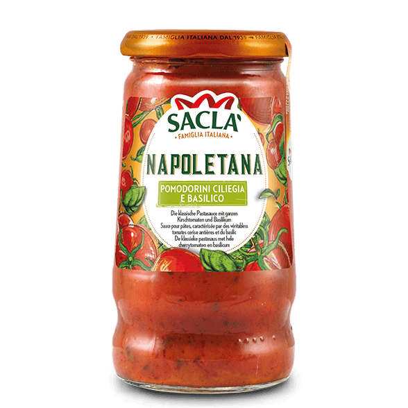 Napoletana – cherry tomatoes and basil (350g)