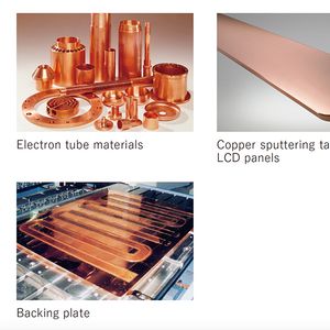alloy materials, clad materials, copper materials, and metal foils